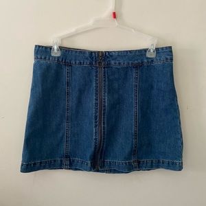 Altar’d state jean skirt